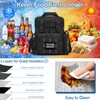 BISKLNDN Tactical Lunch Box Cooler Bag for Men - Large