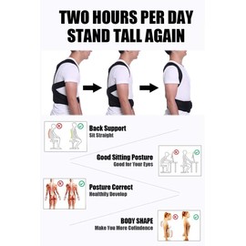 RUIQIMAO Back Belt Support For Men And Women Posture Corrector Orthopedic Posture Corset Back Brace Support for Lower Back Pain