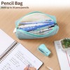 Purbert Pencil Bag Pen Case, Soft Corduroy Small Pencil Pouch