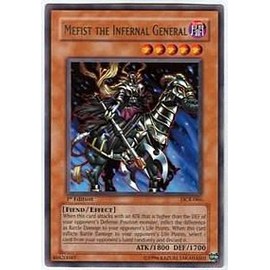 YuGiOh Dark Crisis Mefist the Infernal General DCR-066 Rare [Toy]