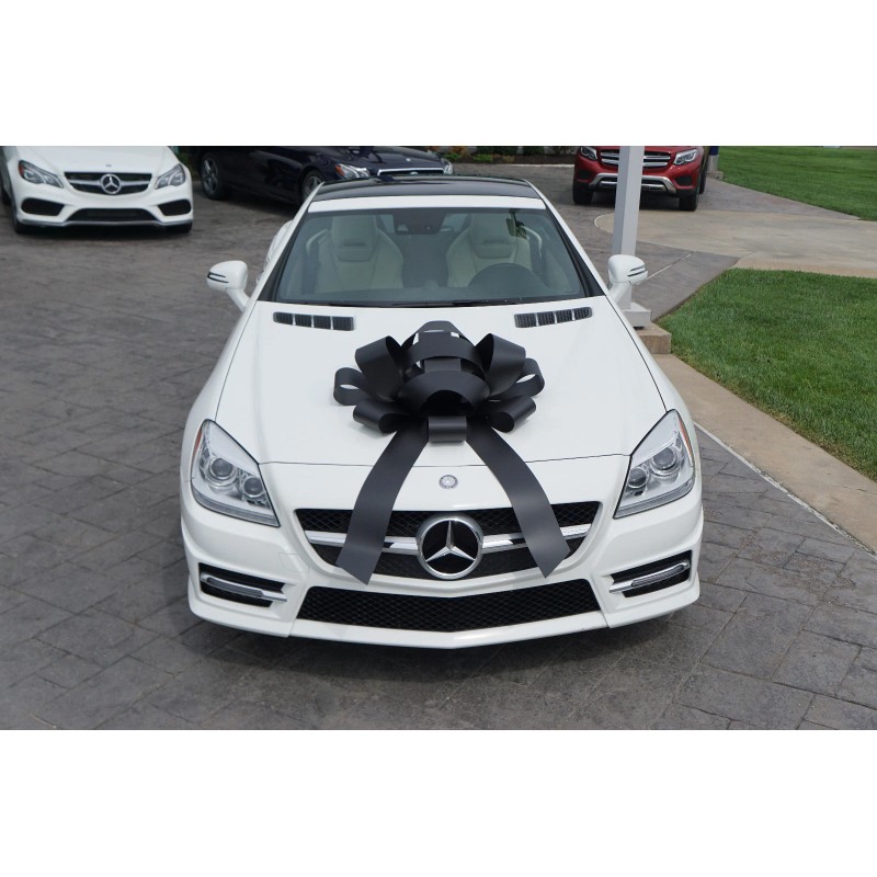 CarBowz Magnetic Car Bow Large 4ft Black Color