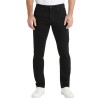 Kenneth Cole Men's Jeans Straight Fit Stretch Denim, Black, 34