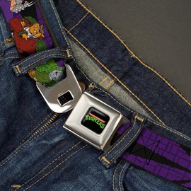 Buckle-Down Seatbelt Belt Ninja Turtles Regular
