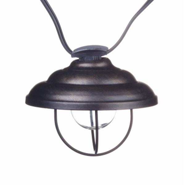 Globe Electric Porto String 10 Light Set with Incandescent Design