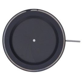 Lens Diaphragm 3 to 52mm Aluminum Alloy Adjustable Microscope Iris Adapter Aperture Diaphragm for Camera Optical Instruments