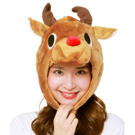 SAZAC(サザック) 着ぐるみ キャップ トナカイ