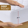 AR Ware Quilted Small Double Mattress Protector, Breathable - Anti