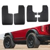 Atubeix Mud Flaps for Ford Bronco Accessories 2021 2022 2023