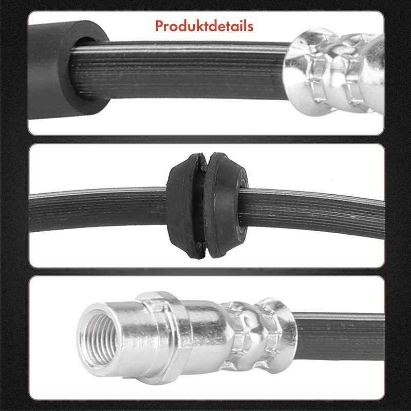 Frankberg 1 x Brake Hose Front Left or Right Compatible
