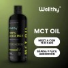 100% Coco Mct Oil 1 L Wellthy