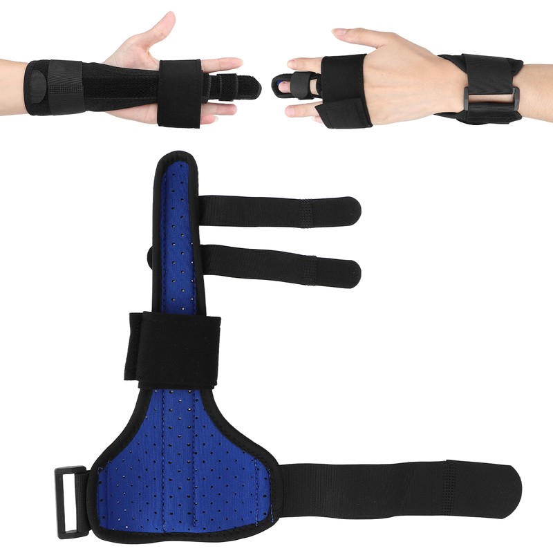 Trigger Finger Guard Splint Detachable Finger Straighter for Bent Mallet
