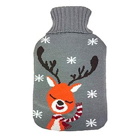 Longsing Hot Water Bag 2L with Lid Provides Warmth and Comfort