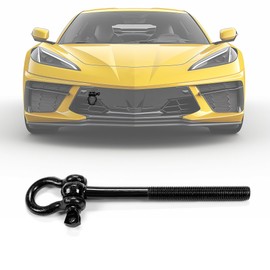 HECASA Steel Tow Hook Compatible with 2020-2022 Corvette C8 Trailer Hitch Front or Rear Trunk Hook Replacement for 15234068