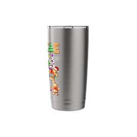 Cookie Baking Crew Cooking Coquette Bow Xmas Gingerbread Stainless Steel Insulated Tumbler