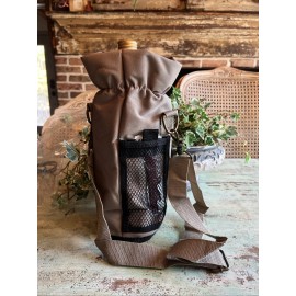 Unbranded NEW 1  Bottle Wine Gift Tote Carrier with Pocket and Bottle Opener Included