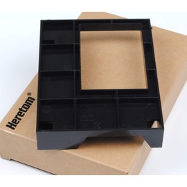 Heretom 661914-001 6.35 cm (2.5 Inch) to 8.9 cm (3.5 Inch) SSD/SAS/SATA Adapter Bracket Hard Drive Tray Caddy for HP G8/Gen8 G9/Gen9 Server 651314-001 774026-001 Tray Caddy