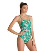 ARENA Women's W Linear Triangle Challenge Back One Piece Swimming