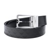 Emporio Armani Y4S502 Y221E 81386 Men's Belt, Width 1.4 inches