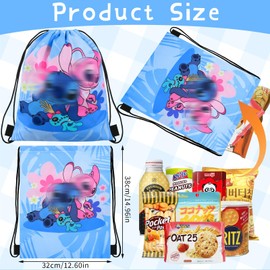 Heartsking Drawstring Bag, Party Bag Fillers PE Bags for Girls Boys Swimming Drawstring Gift School Supplies Stationery Sports Gymnastics or Trainers Travel Gym Fitness for Kids Blue 2