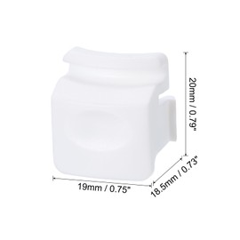 uxcell Replacement Button for 24oz 32oz Bottle, Non-BPA Water Bottle Lid Mouth Top Cap Push Switch Parts, for 19/24/25/32/40oz Stainless Steel Bottle Accessories, White, 2 Pcs