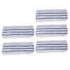 5PCS Washable Fiber Mopping Pads Replacement Steam Mop Accessory Fit