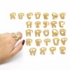 Initial Rings for Women Chunky Gold Rings Gold Filled Ring