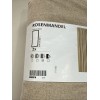 IKEA ROSENMANDEL Room Darkening Curtains 1 Pair (2 Panels) Yellow-beige