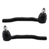 TRQ Front Outer Tie Rod Set Compatible with 2018-2022 Honda