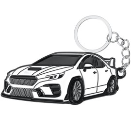 zuxiaoyaya for Impreza Keychain Accessories-Fob Cover Cool Mods compatible with Subaru Impreza STi WRX White