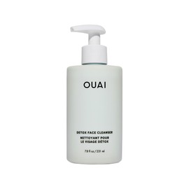 OUAI Detox Facial Cleanser - Deep Cleansing Face Wash with Glycolic Acid, Niacinamide & PHA - Removes Sweat, Dirt & Oil Without Drying - Gentle Face Cleanser for Post-Workout (7.8 Fl Oz)