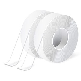 Art3d Nano Double-Sided Adhesive Tape, Multipurpose Tape for Carpet Mats/Paste Items/Photos Frames/Craft Wall Mounting
