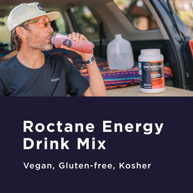 GU Energy Roctane Ultra Endurance Energy Drink Mix, Vegan, Gluten-Free,
