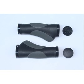 Bicycle Handle 130MM 95MM Length Grip Ergonomic Design TPR Rubber Mountain Bike Shift Cover Bicycle Parts Bicycle Handlebar Grips (90mm Length)