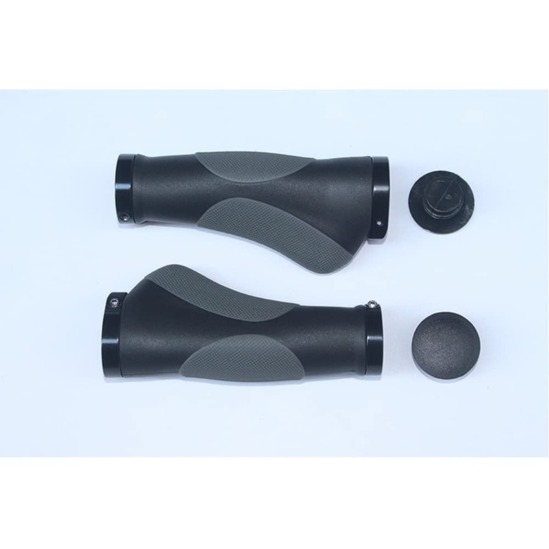 Bicycle Handle 130MM 95MM Length Grip Ergonomic Design TPR Rubber