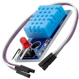 Electrones 3 x DHT11 Temperature and Humidity Sensor Module 3.3V 5V with Cable compatible with Arduino and Raspberry Pi Light Module (3)