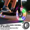 Behogan Pack of 4 Scooter Wheels, 2 x 120 mm