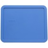Pyrex 7212-PC Marine Blue Plastic Rectangle Replacement Storage Lid