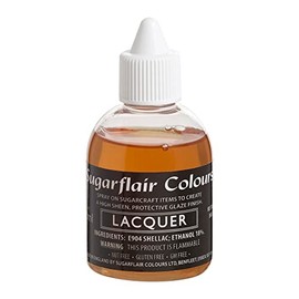Sugarflair Edible Airbrush Lacquer, Edible Glaze For Baking And Sugarcraft - 60ml