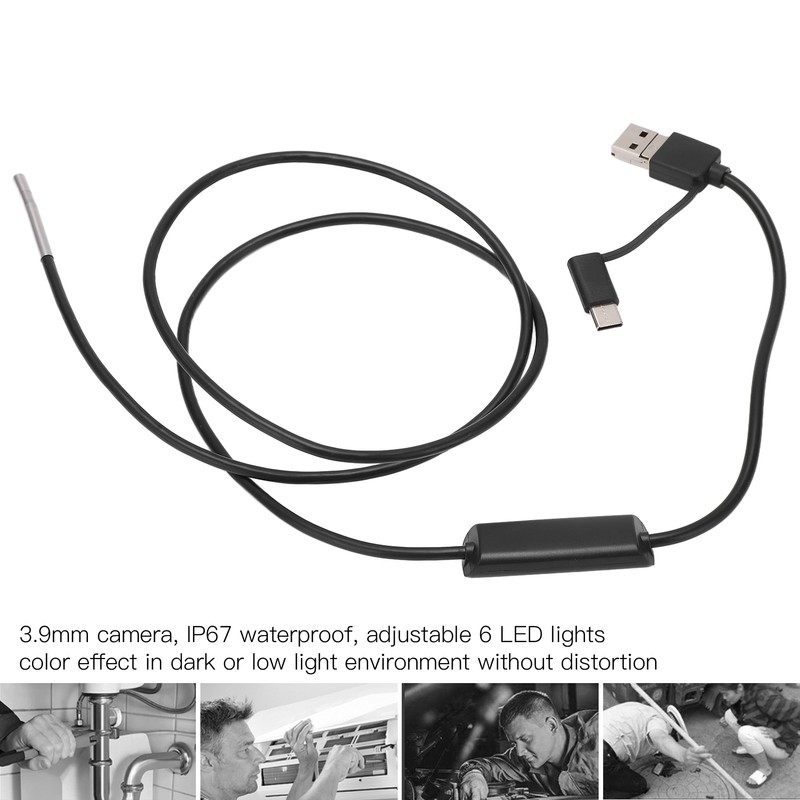 AN100‑3.9 3.9mm Endoscope High Definition Inspection Camera Pipeline Mobile Phone