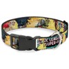 Dog Collar Plastic Clip DC League of Super Pets Superhero