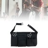 perfeclan Hairdressing Scissor Pouch Salon Aprons Belt Makeup Brush Holder