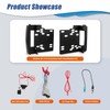 RETEPIF Double DIN Radio Installation Dash Kit with Radio Wire