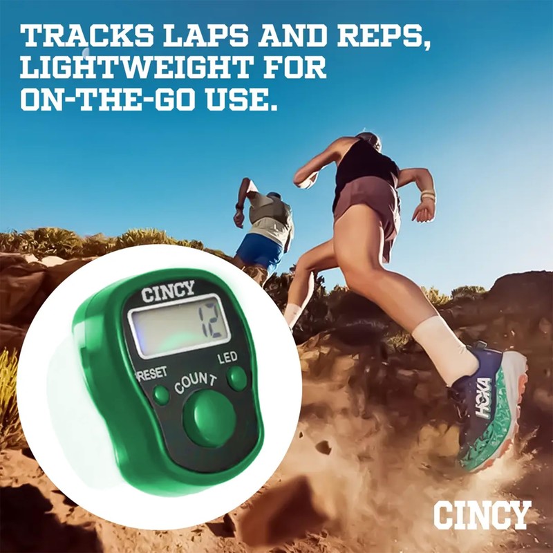 CINCY Click Counter with led Multi Color (Green)