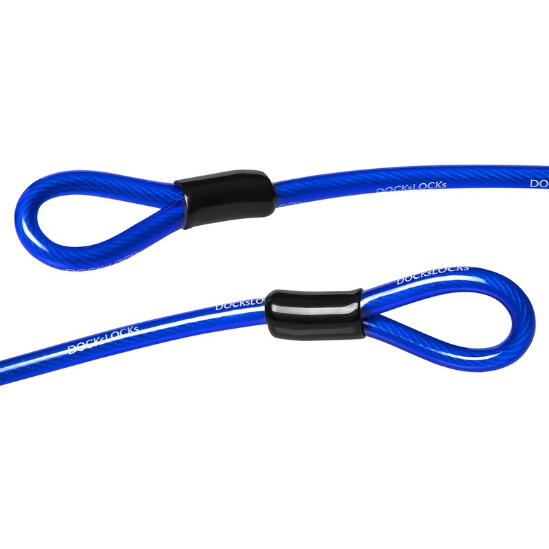 DocksLocks Weatherproof Straight Security Cable (5ft to 25ft Lengths) with