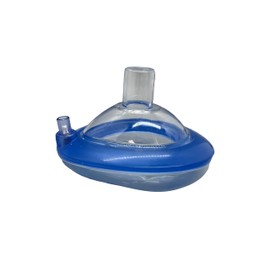 Endure Industries Soft Cushion Face Mask, Size 5, Large, Case of 50 (Blue, 5)