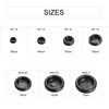 EFGTEK 170 Pieces Closed Rubber Grommet Assortment,7 Sizes for Firewall