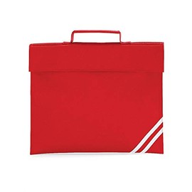 Quadra Men's QD456REDD Classic Book Bag - Red, One Size