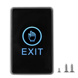 Touch Sensor Door Control, 12V Door Exit Button Switch Touch Sensor Pannel for Access Control Systems