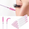 Mascara Wand Brushes Tubes Set-70 Pieces Disposable Eyelash Brushes Replacement
