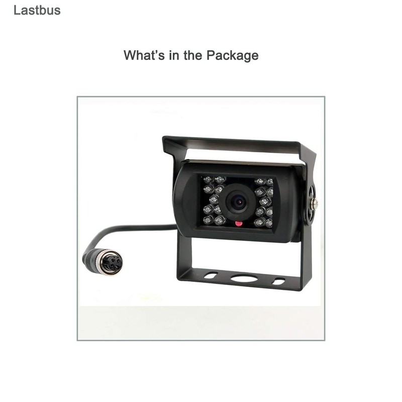 Backup Camera, Reversing Camera, Waterproof Night Vision Wide View Angle